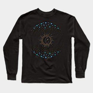 Beautiful Celestial Star Design. Long Sleeve T-Shirt